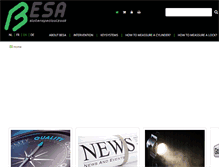 Tablet Screenshot of besabvba.com